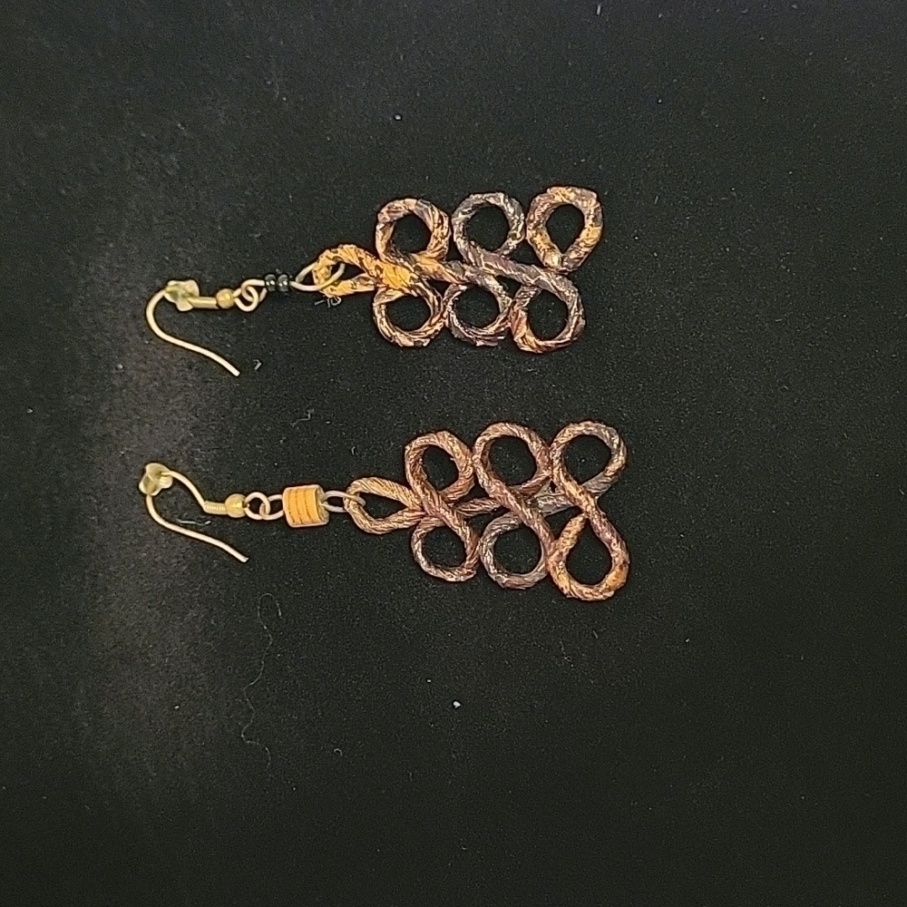 Banana Leaf Earrings